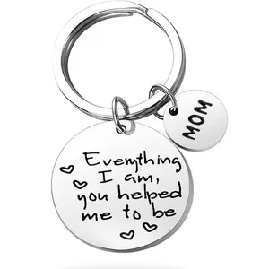 Mothers Day Keychain Gift for Mom Wife from kids and husband
