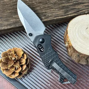 H8337 Steel Collapsible Folding Cutlery, Non-Slip Nylon Fiber Handle Tactical Utensil, Portable EDC Survival Gear for Camping Hiking Fishing Picnic & Outdoor Adventure, Ideal Premium Gift for Men