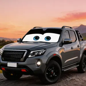 Car Sunshade UV Protection, Roll-Up Polyester Foldable, Fits Rvs and Suvs, Front Windshield Cover, Universal Car Shade, Car Accessory