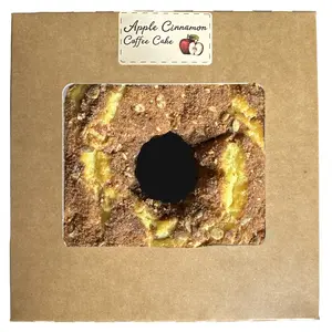 Carlotta's Bakery Round Cinnamon Streusel Coffee Cakes (24 Oz, Apple Cinnamon)