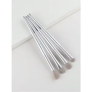 RANCAI 4pcs Eye Makeup Brushes Set - Eyeshadow, Blending, Crease & Smudge Brushes, Black,morphe brushes