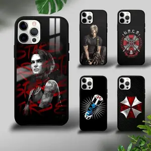 Cool R_RESIDENT_E_EVILs Phone Case For iPhone 17 16 15 14 13 12 Pro Max  Plus Celulares Hard Funda