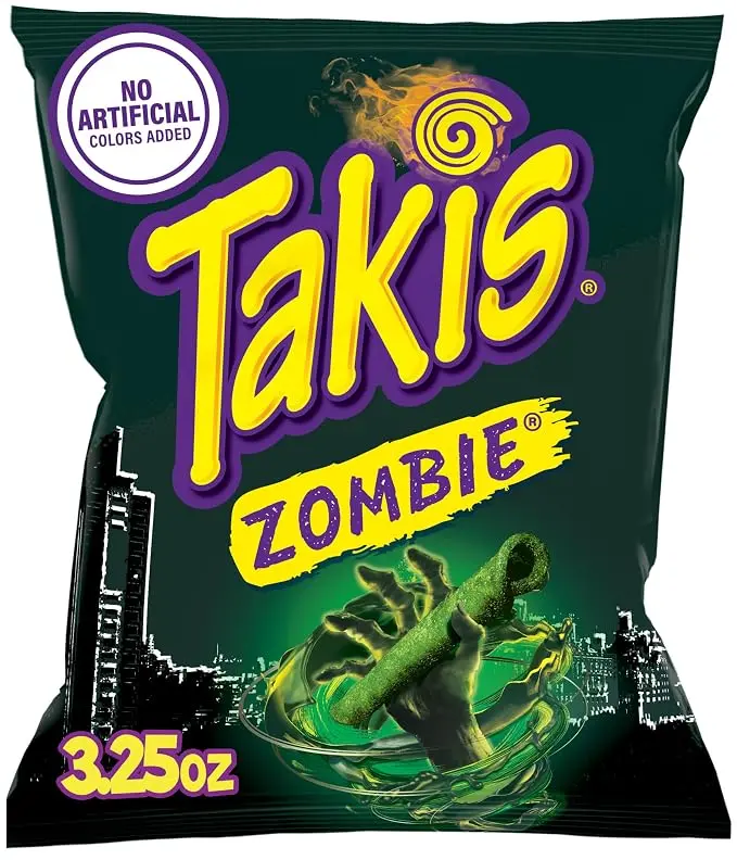 Takis Zombie Rolled Tortilla Chips, 3.25oz Bag