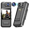 Clip-on Wearable Body Camera, 1080P Recording, IR Night Vision, 2.4GHz WiFi, Built-in Screen Playback, Portable Video Recorder for Vlogging & Outdoor Use, SD Card Not Included