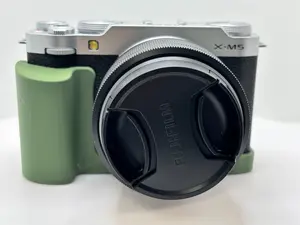 Ergonomic Hand Grip for Fujifilm X-M5-Green- Improved Handling - Stable /Strong