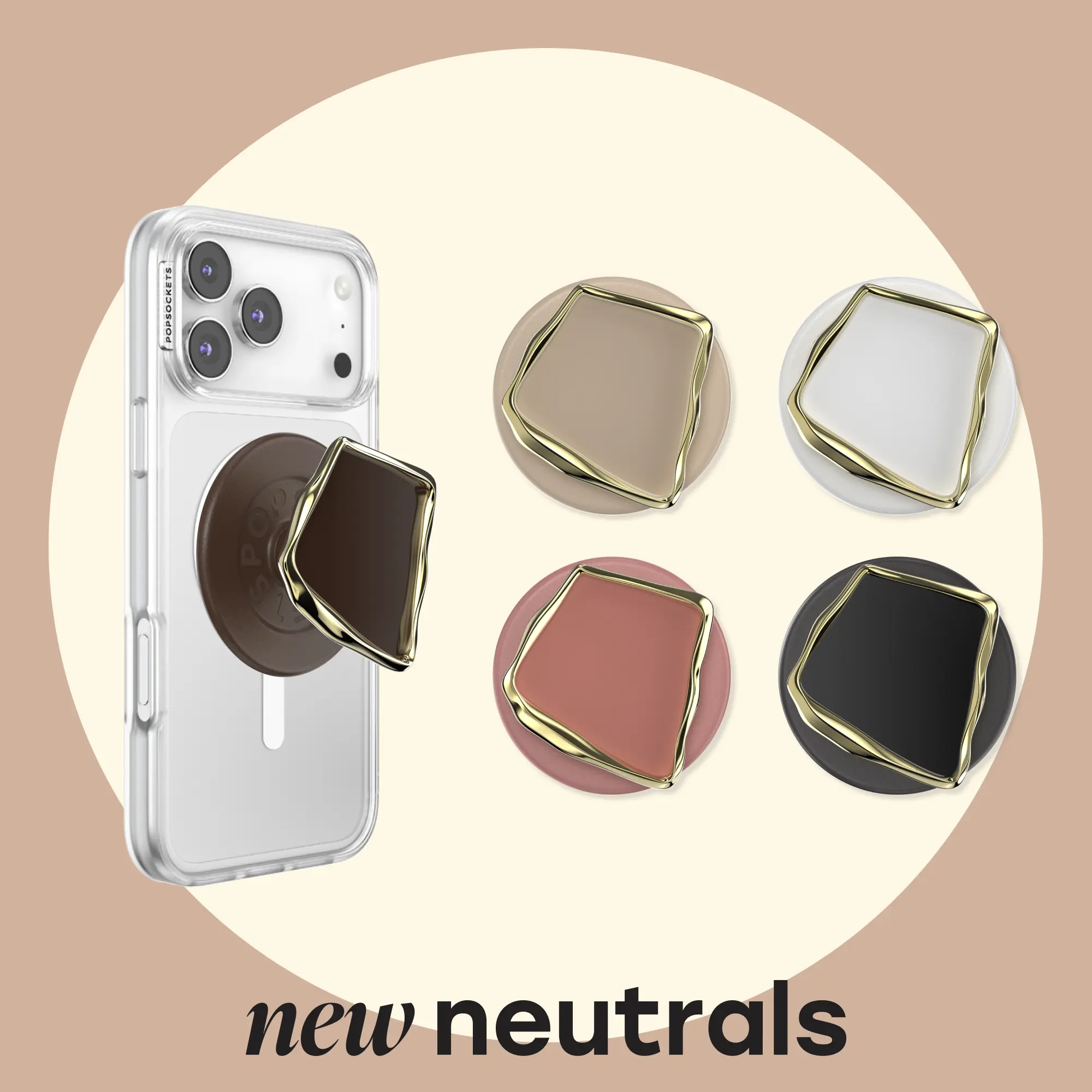New Neutrals PopGrip for MagSafe - Magnetic Phone Grip and Phone Stand - PopSockets New Neutrals PopGrip for MagSafe - Magnetic Phone Grip and Phone Stand - PopSockets
