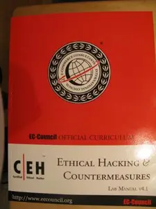 USED-Ethical Hacking & Countermeasures Lab Manual v4.1 for Exam 312-50 (EC-Council Curriculum, Certified by ecc council (Paperback)