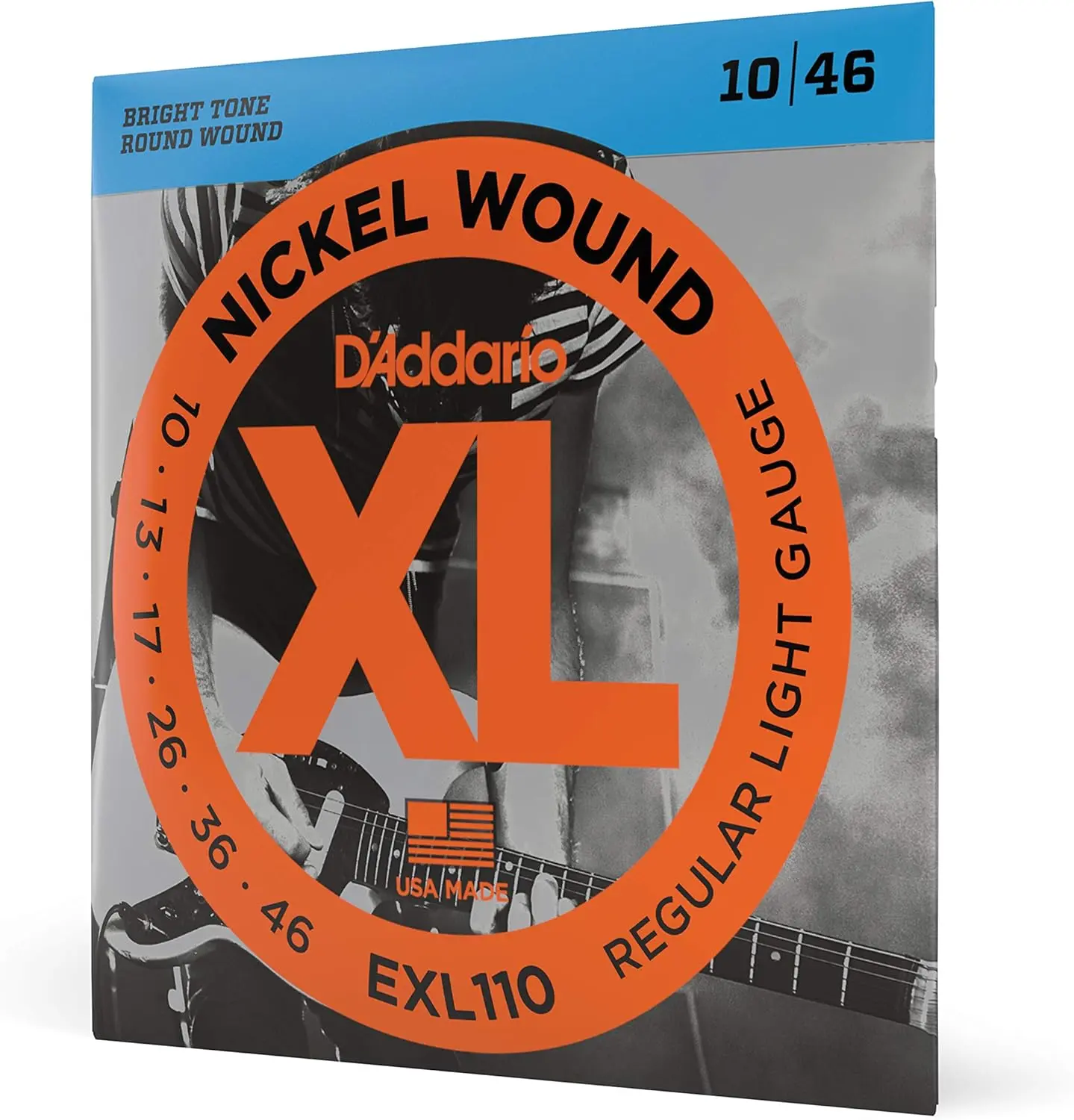 D’Addario EXL110 Electric Guitar Strings 10-46 Light Gauge