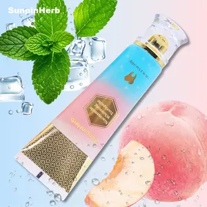 SunpinHerb Niacinamide Whitening Toothpaste - Fast Acting Formula with Peach Extract & Mint for Sensitive Teeth - Eco Friendly & Fluoride Free - 100g