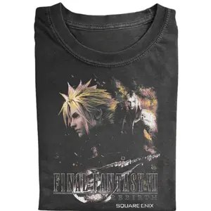 Vintage Final Fantasy Rebirth Vintage Shirt, Comfort Colors Retro Tee, FF7 Rebirth Gamer Streetwear Top, Oversized Unisex T-shirt,Trendy Shirt