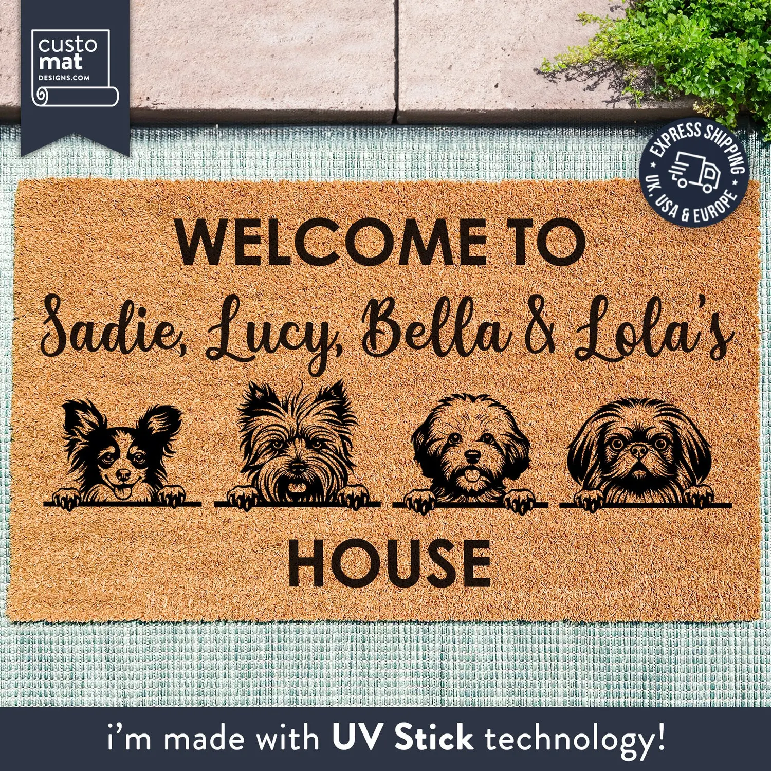(Doormat) Mother's Day Doormat, New Home Funny Gift, Funny Welcome Door Mat, Doormat Funny Gift
