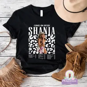 Shania Twain Come On Over Tour T-Shirt, Shania Twain Concert Shirt, Come On Over Tour 2024 Shirt, Shania Twain 2024 Tour Tee