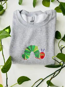 Very Hungry Caterpillar Embroidered Sweatshirt