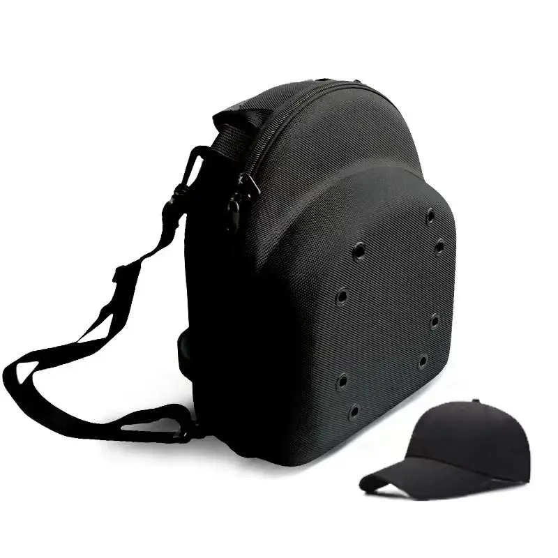 Durable Camo Waterproof Pouch Hat Organizer - Zippered Dustproof Storage Bag, Multifunctional Storage Solution, Compact, Handle Makes Carrying Simple, Cap Holder for Easy Access, Great for Travel and Camping