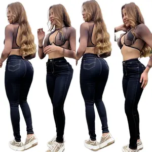 Colombian Jeans - Womenswear Bottom, Comfortable Fit, Stylish Design, Ideal for Everyday Wear, Denim, Basic Style - Pants, Streetwear, Trouser