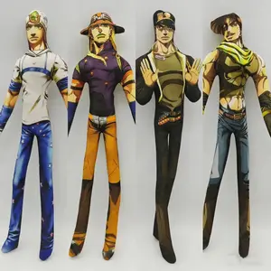JoJo Jotaro Kujo Joseph Joestar Gyro Zeppeli Johnny Joestar Stuffed Doll Abstract Wire Skeleton Cosplay Fans Collection Gift