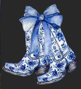 Western Boots 2 Gangsheet | Heat Transfers |