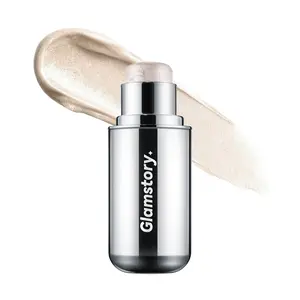 Glamstory Poptide Halo Highlighter Stick Long-lasting Radiance & Glowing Skin Makeup Mirror Nourishing Vegan Cruelty-free Cosmetic 3D Shimmer for Glassy Lips Dewy Healthy Glow Vegan Cruelty Free mothersdaygift