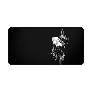 Cybersigilism Desk Mat, Death Note Inspired Mouse Pad, Gaming Pad, Anime Desk Accessory, Computer Workstation Decor, Otaku Gift