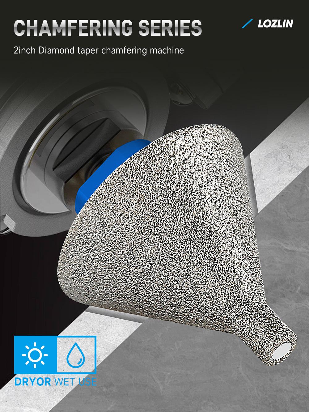 LOZLIN 17PCS Diamond Tool Kit for Tile, Includes Diamond Drill Bits, Saw Blades, Polishing Pads,Hand Pad, Chamfer Drill & Milling Bits, Cut & Grind Porcelain, Glass, Marble, Quartz and Ceramic LOZLIN 17PCS Diamond Tool Kit for Tile, Includes Diamond Drill Bits, Saw Blades, Polishing Pads,Hand Pad, Chamfer Drill & Milling Bits, Cut & Grind Porcelain, Glass, Marble, Quartz and Ceramic