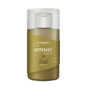Lé Charme's Intensy Color Gold Matizador 150ml/5.07 fl.oz Haircare for Correcting Discoloration and Yellowing in Blond Hair