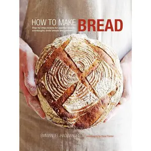 USED-How to Make Bread: Step-By-Step Recipes for Yeasted Breads, Sourdoughs, Soda Breads and Pastries by Hadjiandreou, Emmanuel (Hardcover)
