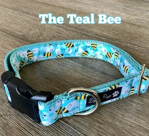 Dog Collar with Bumble Bee