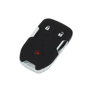 Key Shell Case Keyless Entry Remote Key Fob Replacement Case for GMC Terrain 2018-2022 for GMC Acadia 2017-2020 3 Buttons HYQ1AA HYQ1AS HYQ1EA