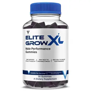 Elite Grow XL Gummies for Men EliteGrow XL Supplement (1 Month Supply)