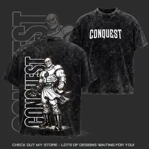 INVINCIBLE DEATH OF EVERYONE - CONQUEST, Invincible ss3 Comics T-Shirt, TV Show Comics Washed T-shirt Invincible War Graphic Tee Menswear streetwear, Superstyle Outfits, Summer Outfits, Gift For Him Her