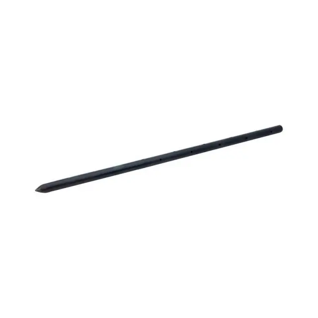 212 MAIN Round Steel Stakes with Pre-Nail Slots, 0.75x24 in Raised Bed Support Stakes, Pack of 10, Round Stakes