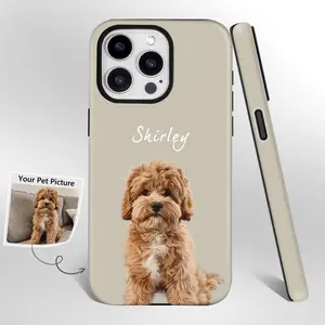 Custom Pet Photo Phone Case – Personalized Dog & Cat Portrait Cover for Pet Lovers, Gift For Friends, Tough Case Phone,Magsafe Tough Phone, IP 17,16,15, 14, 13, 12, 11, X, Pro, Pro max, Plus, SS21-25, Ultra
