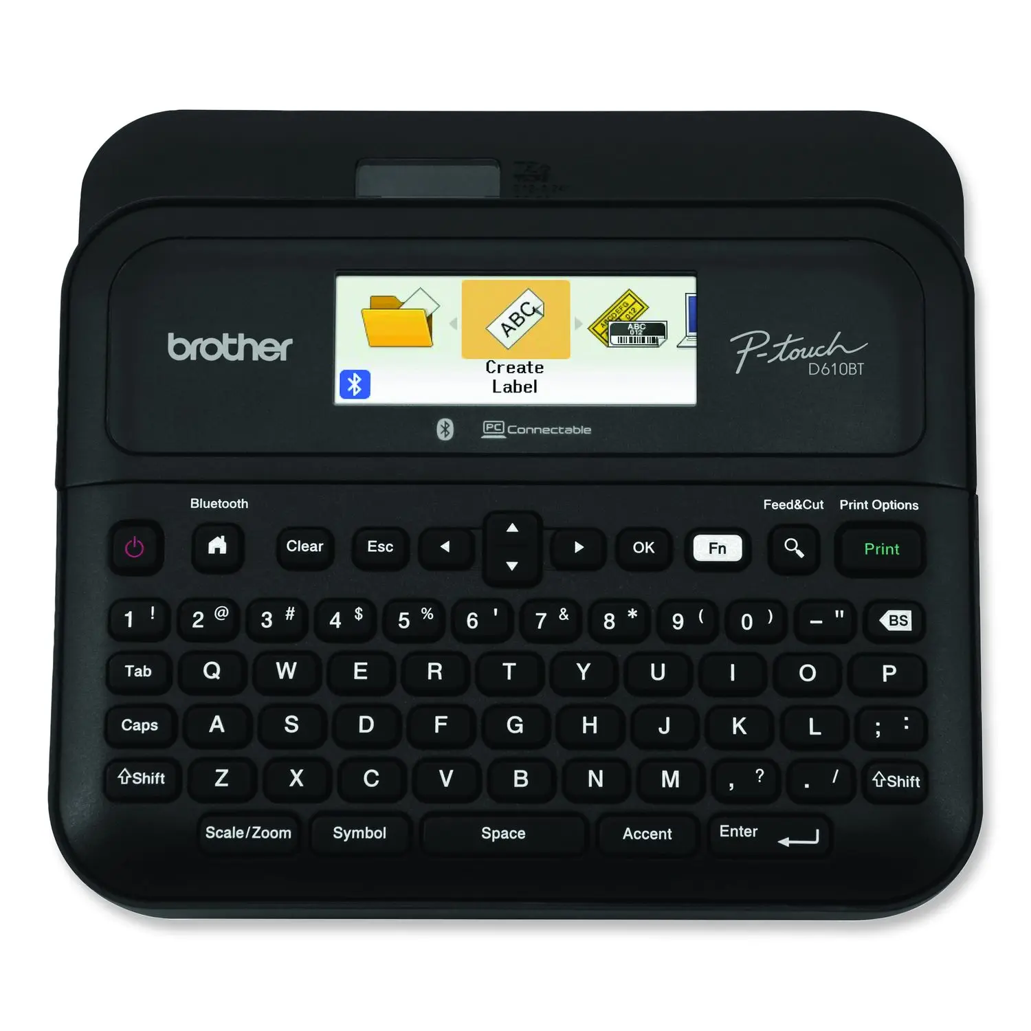 Brother P-touch Business Professional Connected Label Maker with Case PTD610BTVP
