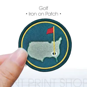 Golf Embroidery Patch
