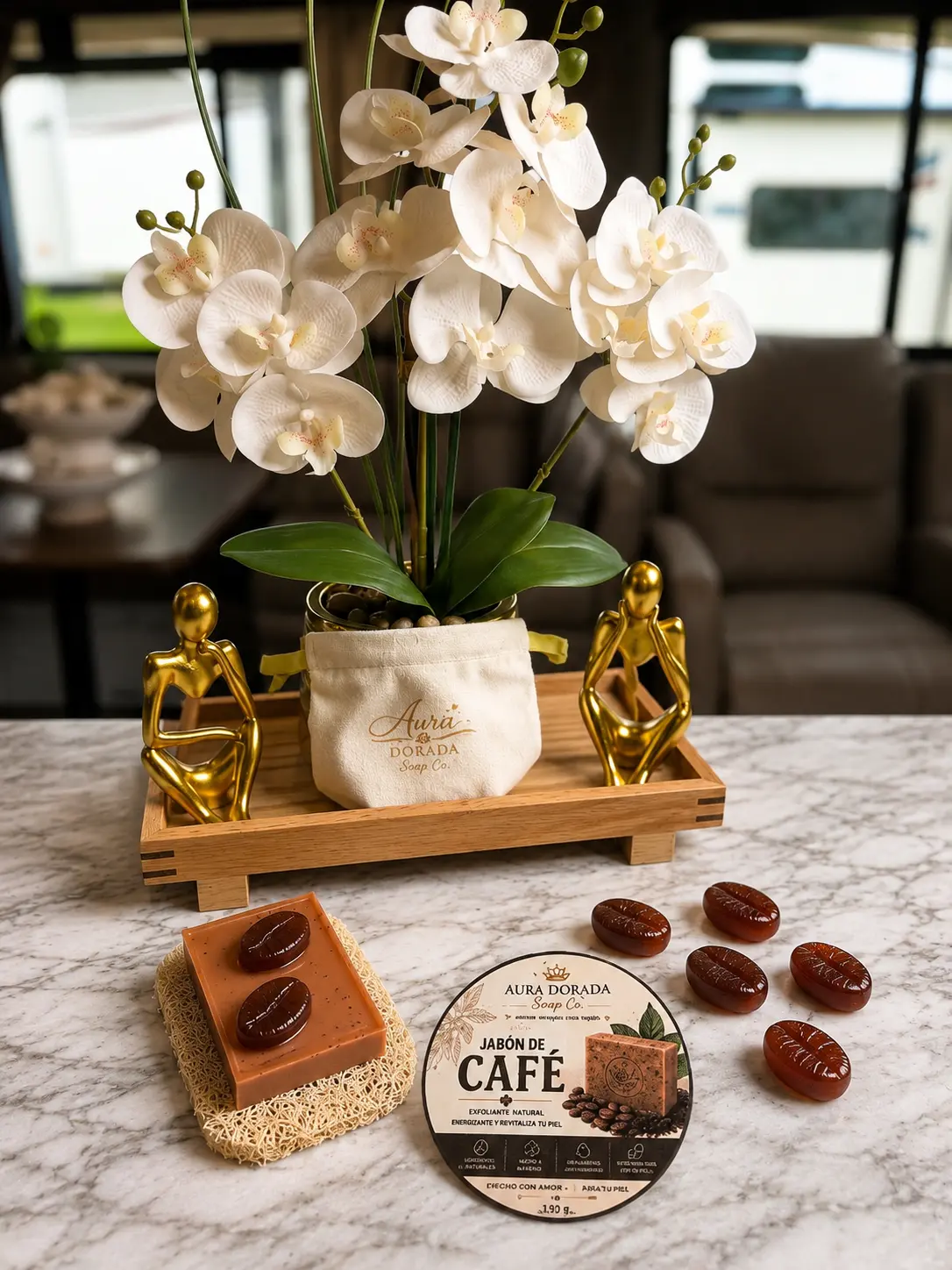 Café Dorado - Jabón Artesanal de Café