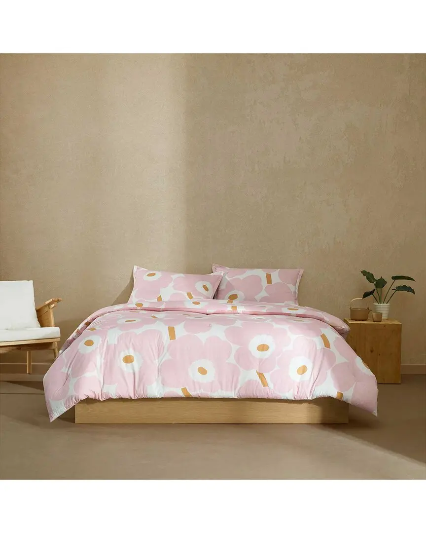 Marimekko Unikko Cotton Percale Comforter Set Marimekko Unikko Cotton Percale Comforter Set