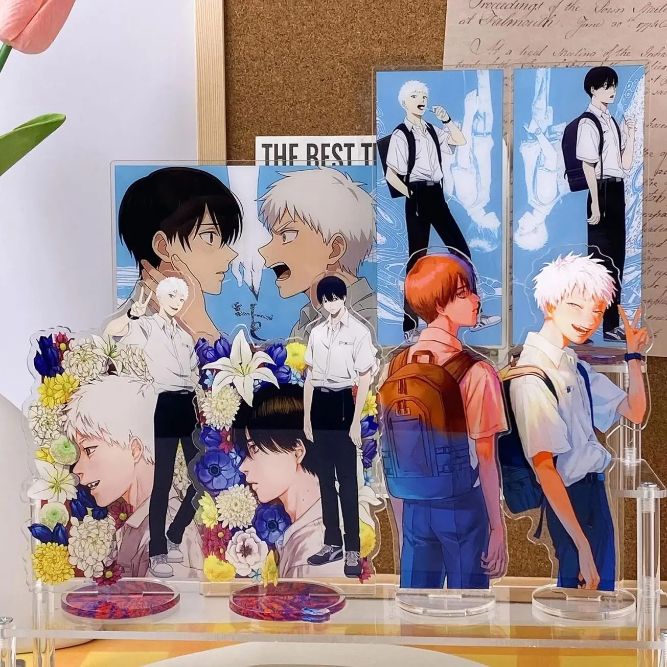 The Summer Hikaru Died Acrylic Standee, Ido Hikaru Yoshiki Anime Merch Ornament
