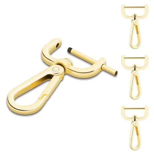 1 Inch Gold 4pcs