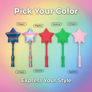 New Multi-Color Fun & Quirky Contactless Magic Star Wand, Tap & Go Payment Tool, Convenient and Stylish Payment Solution Style