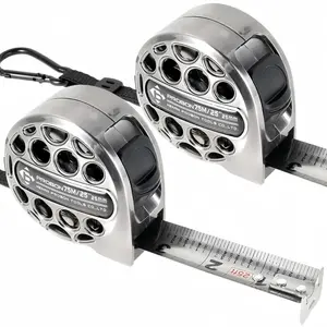 Stainless Steel Tape Measure, 7.5M/25Ft Anti-corrosion Telescopic Metric Ruler, Anti-fall & Wear-resistant Stainless Steel Tape Measure