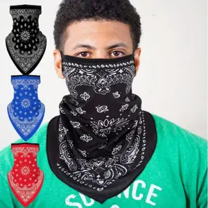 3pcs Ear-loop Face Mask Set - Blue, Black, Red Options - Sports & Outdoor Accessory for Cycling, Hiking - Daily Use