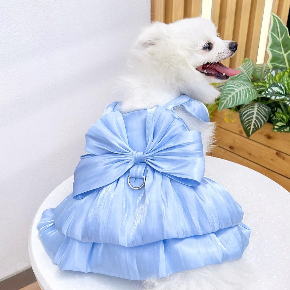 Pet Clothes Dog Cat Princess Dress Sleeveless Cute Pretty Costume AL786853060033