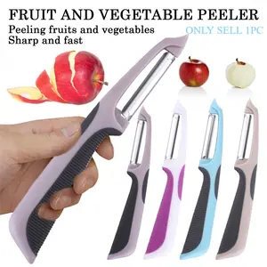 Upgrade Your Kitchen with This Multifunctional Stainless Steel Vegetable & Fruit Peeler!
