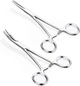 Piercing Taper Pliers Ball Grabber Tool for Changing Jewelry  Curved and Straight Forceps Stainless Steel G G G Flat Back Earrings Insertion Tool Body Piercing Kit for Ear Nose Lip