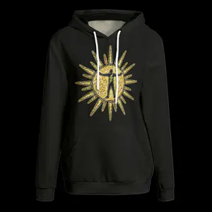 Black and Gold Ascend & Surpass Women's Hoodie