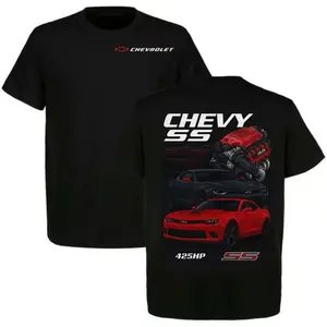 Chevy SS 425HP Camaro T-shirt - Muscle Car Tee, Truck Graphic Shirt For Muscle Car Enthusiasts Perfect Gift For Him Or Her Top Mens