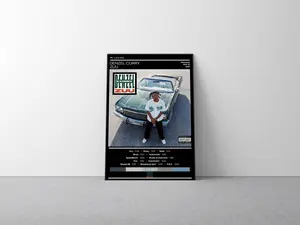 [ SALE UP 45% - UNFRAMED ] Denzel Curry ZUU Poster, Rap Album Cover Art, Hip Hop Music Wall Decor, Urban Aesthetic Print, Home Studio & Bedroom Decor