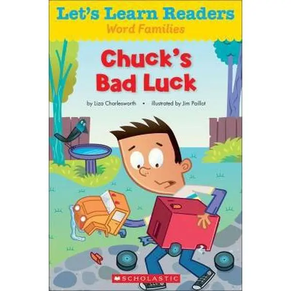 USED-Let's Learn Readers: Chuck's Bad Luck by Teaching Resources, Scholastic (Paperback)