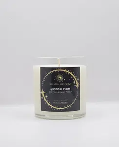Mystical Plum Scented Candle (8oz)- Home Decor