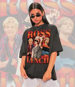 [Sale off up to 50%] Unisex Ross Lynch Graphic Tee - Vintage Style Shirt or Crewneck